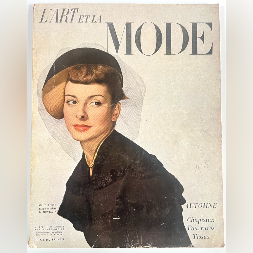 L'Art et la Mode 1948 Automne N°2727
